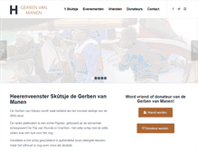 Tablet Screenshot of gerben-van-manen.nl